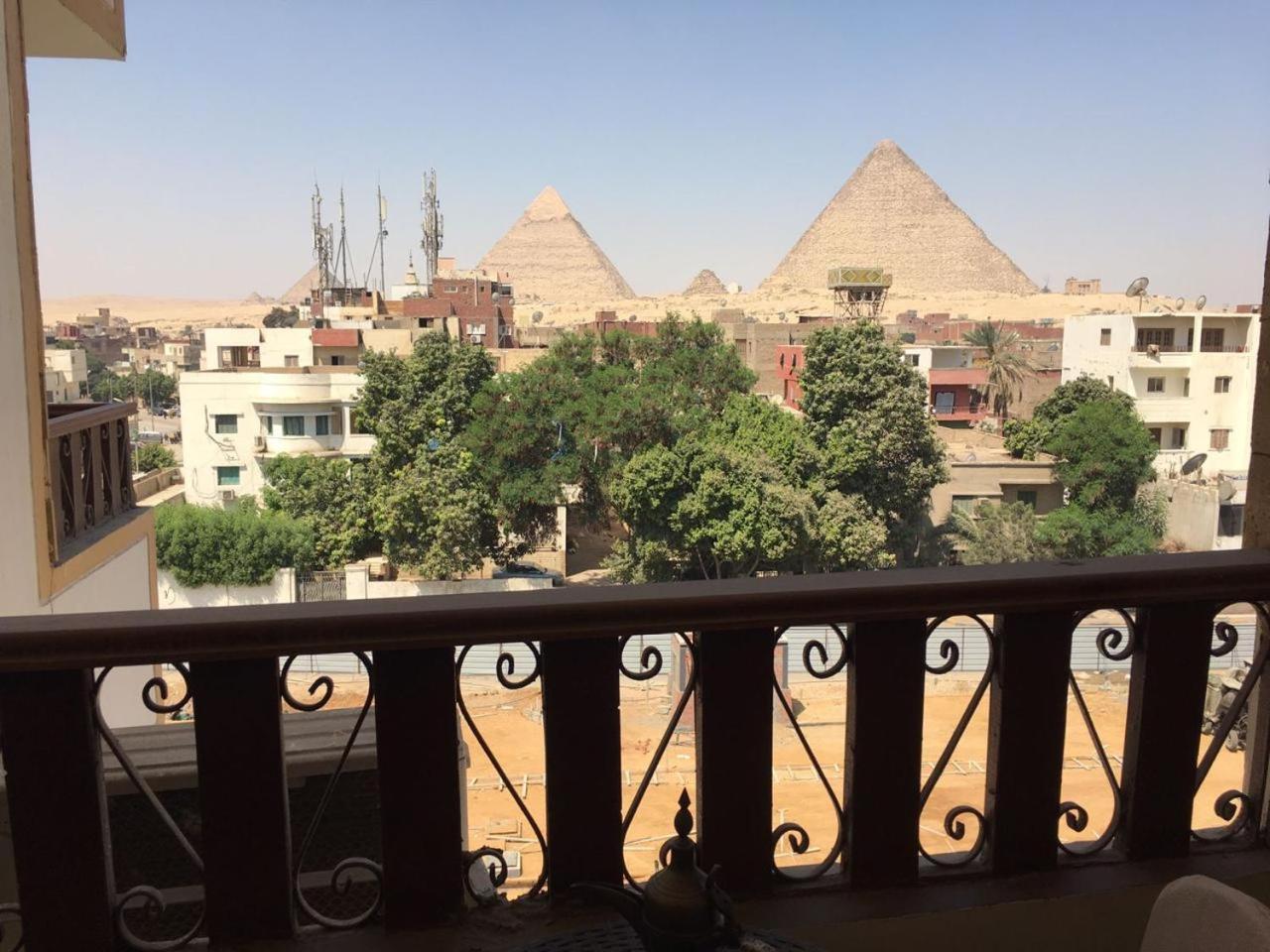 Kafret el-Gabal El Aida Pyramids View Hotel מראה חיצוני תמונה