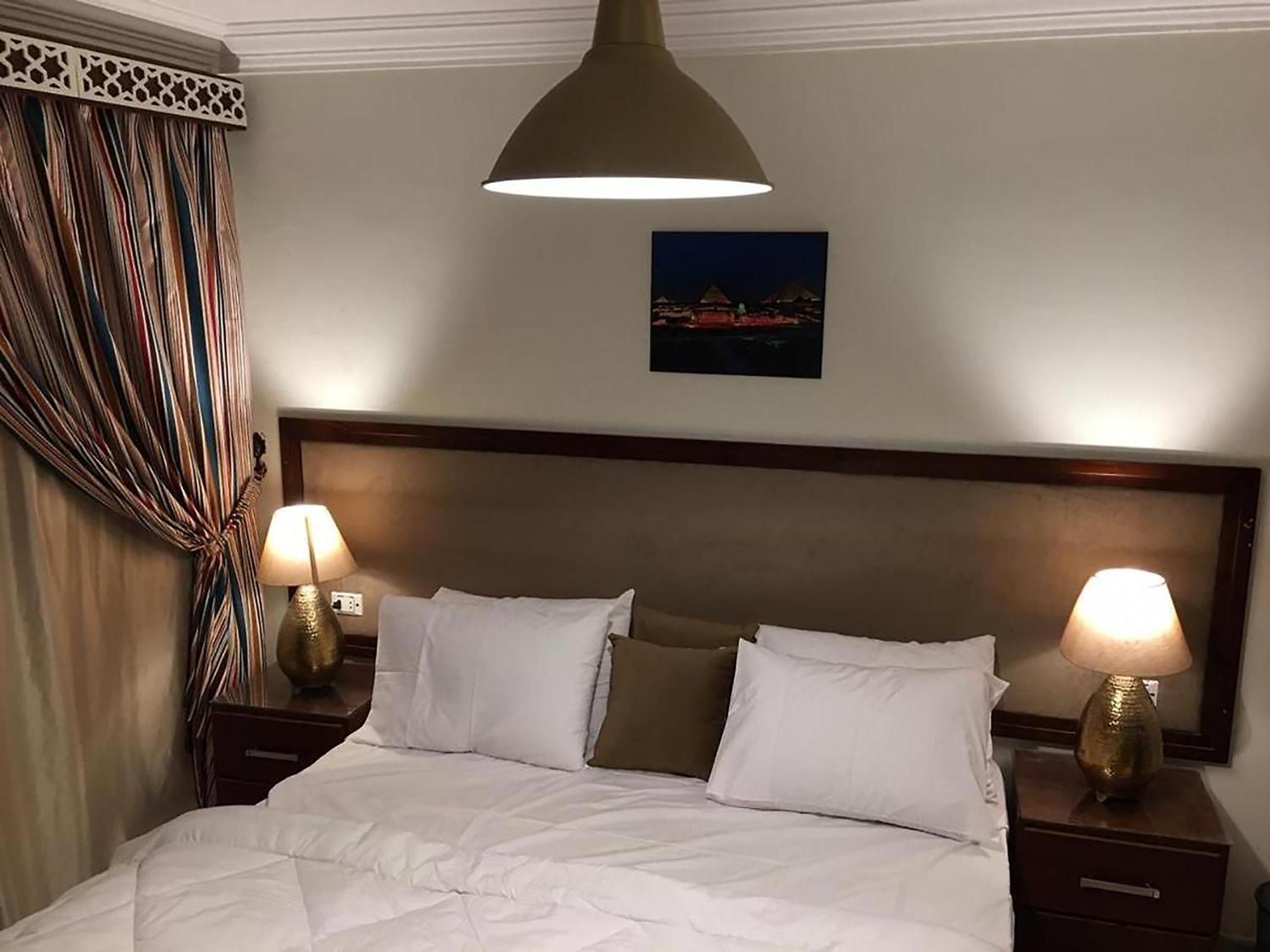 Kafret el-Gabal El Aida Pyramids View Hotel מראה חיצוני תמונה
