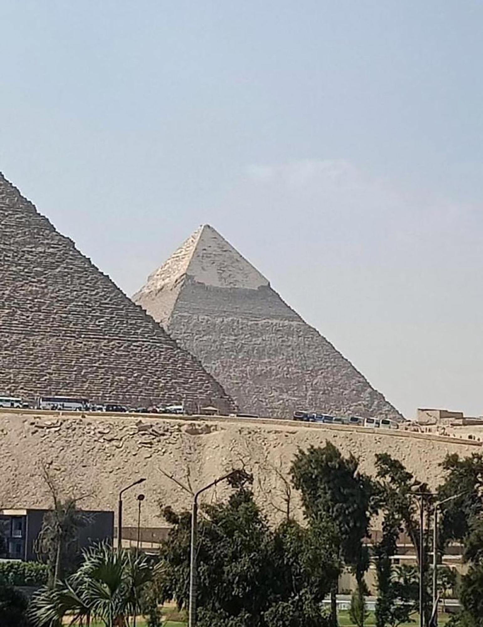 Kafret el-Gabal El Aida Pyramids View Hotel מראה חיצוני תמונה