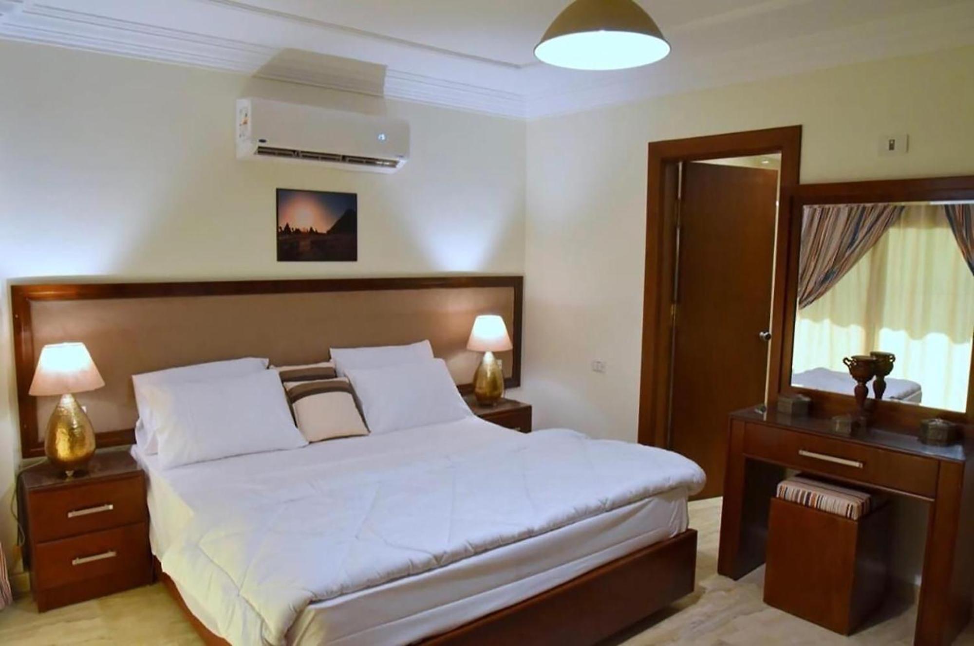 Kafret el-Gabal El Aida Pyramids View Hotel מראה חיצוני תמונה