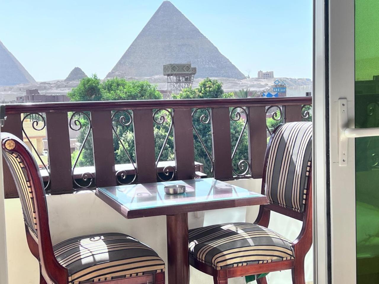 Kafret el-Gabal El Aida Pyramids View Hotel מראה חיצוני תמונה