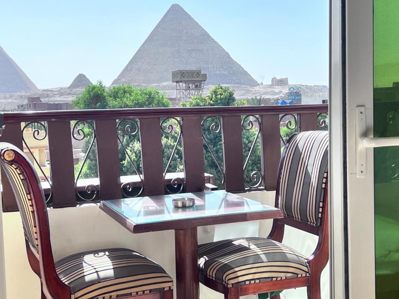 Kafret el-Gabal El Aida Pyramids View Hotel מראה חיצוני תמונה